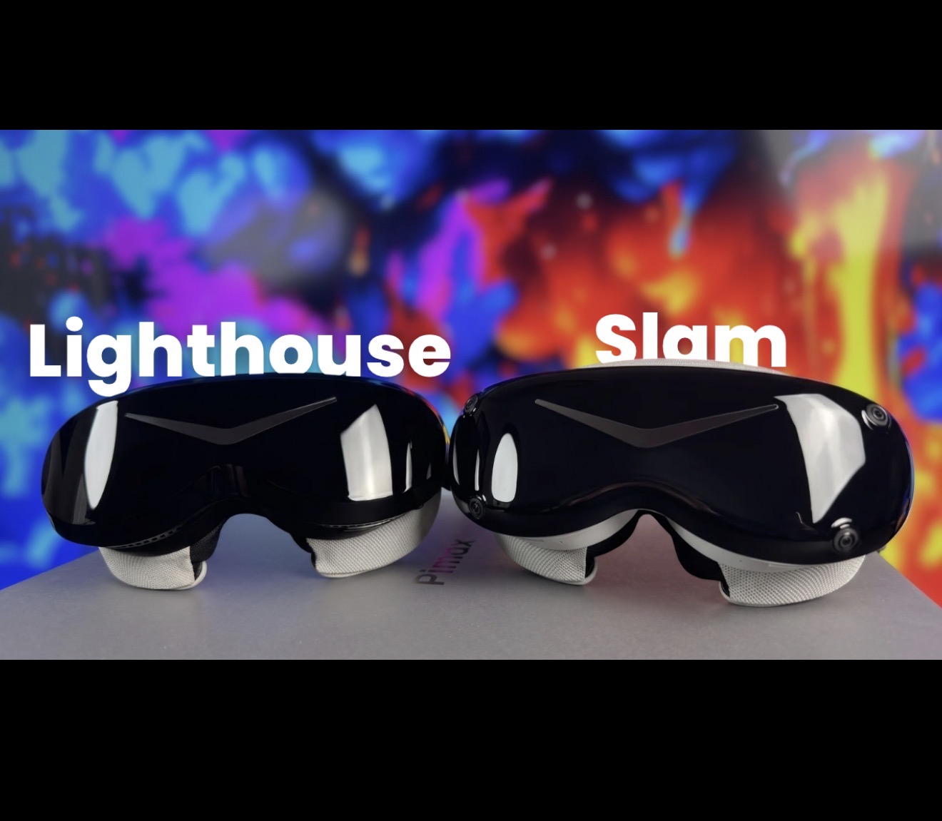 Lighthouse vs SLAM tracking comparison